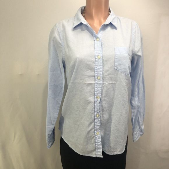 Old Navy Button Up Womens M Blue - Picture 12 of 16